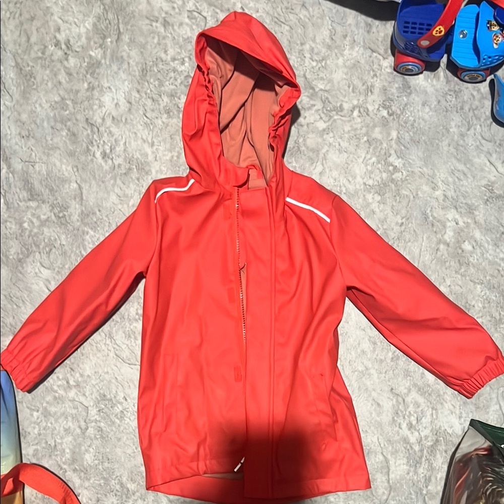 Red Hooded Jacket